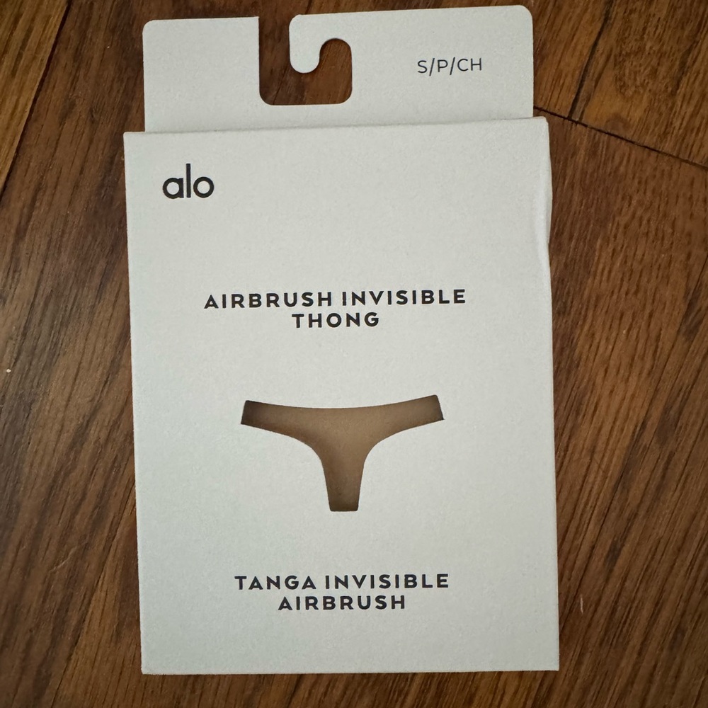 Alo Airbrush Invisible Thong